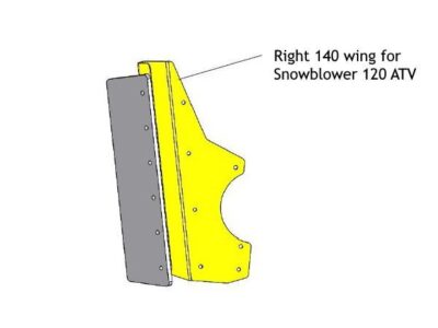 Rammy 140 cm wing, right