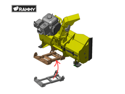 Etuasenteinen apulaiterunko