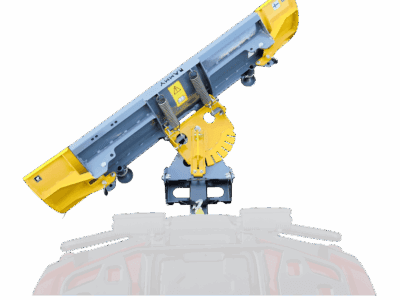 Rammy Plow W165 ATV PRO (+ 1-pipe adjustable accessory frame)